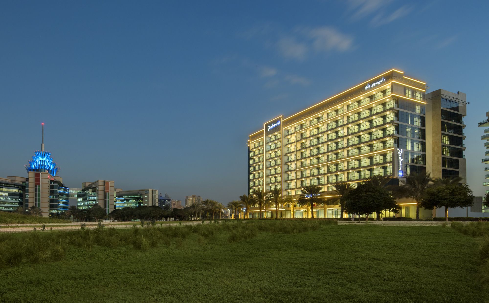 Radisson Blu Hotel Apartment Dubai Silicon Oasis Esterno foto