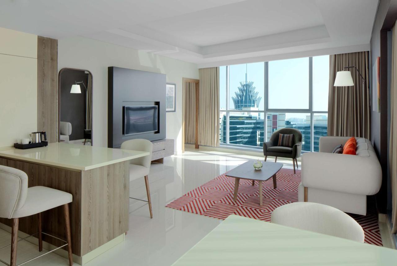 Radisson Blu Hotel Apartment Dubai Silicon Oasis Esterno foto